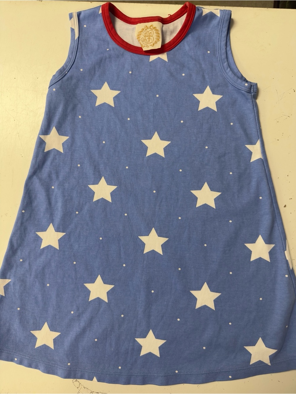 The Beaufort Bonnet Company Polly North Sea Star 4th of July Dress 5